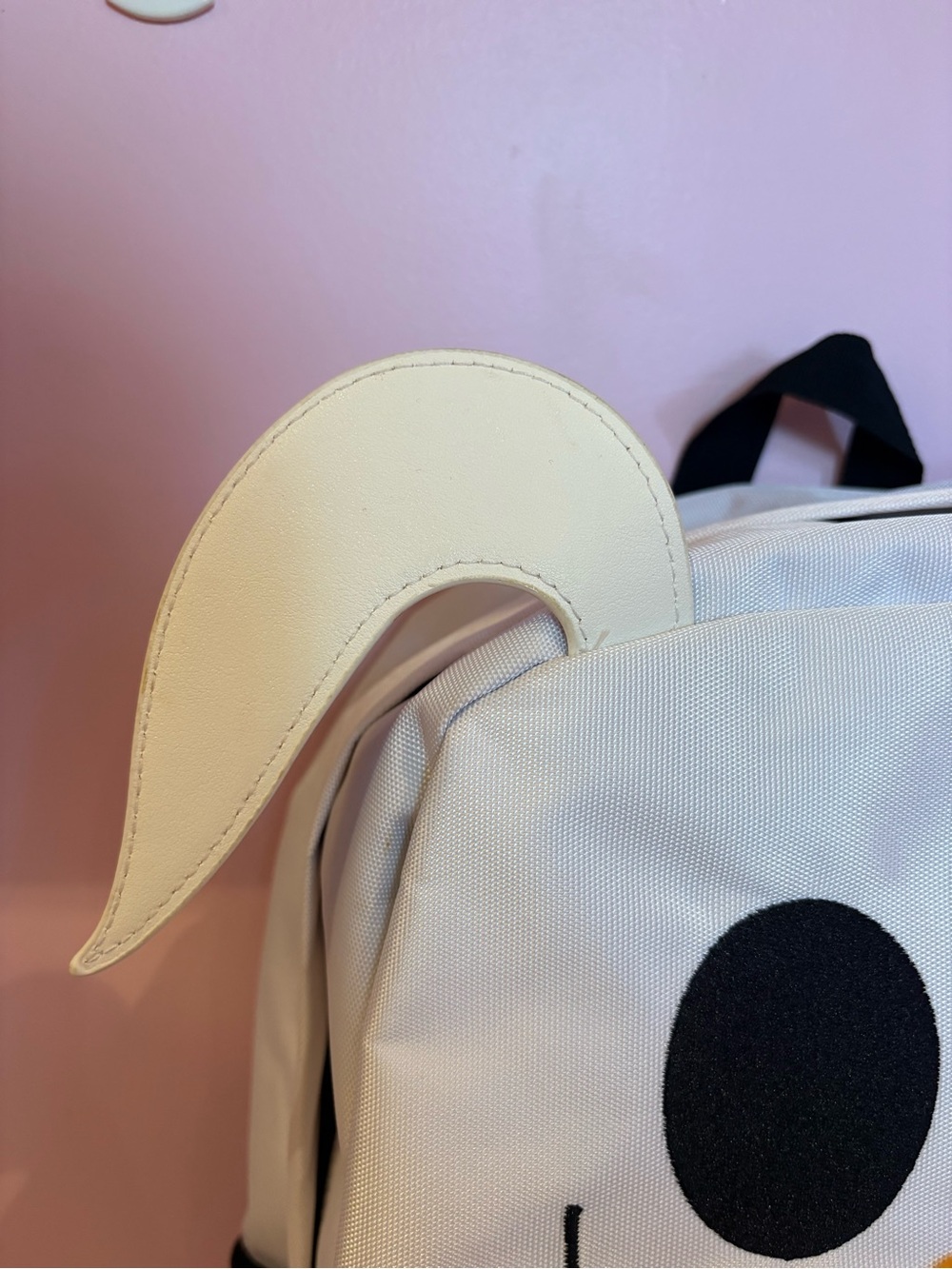 Disney Nightmare Before Christmas Zero Figural Fuzzy Backpack - Used Once 🖤🕷️ - Picture 5 of 12